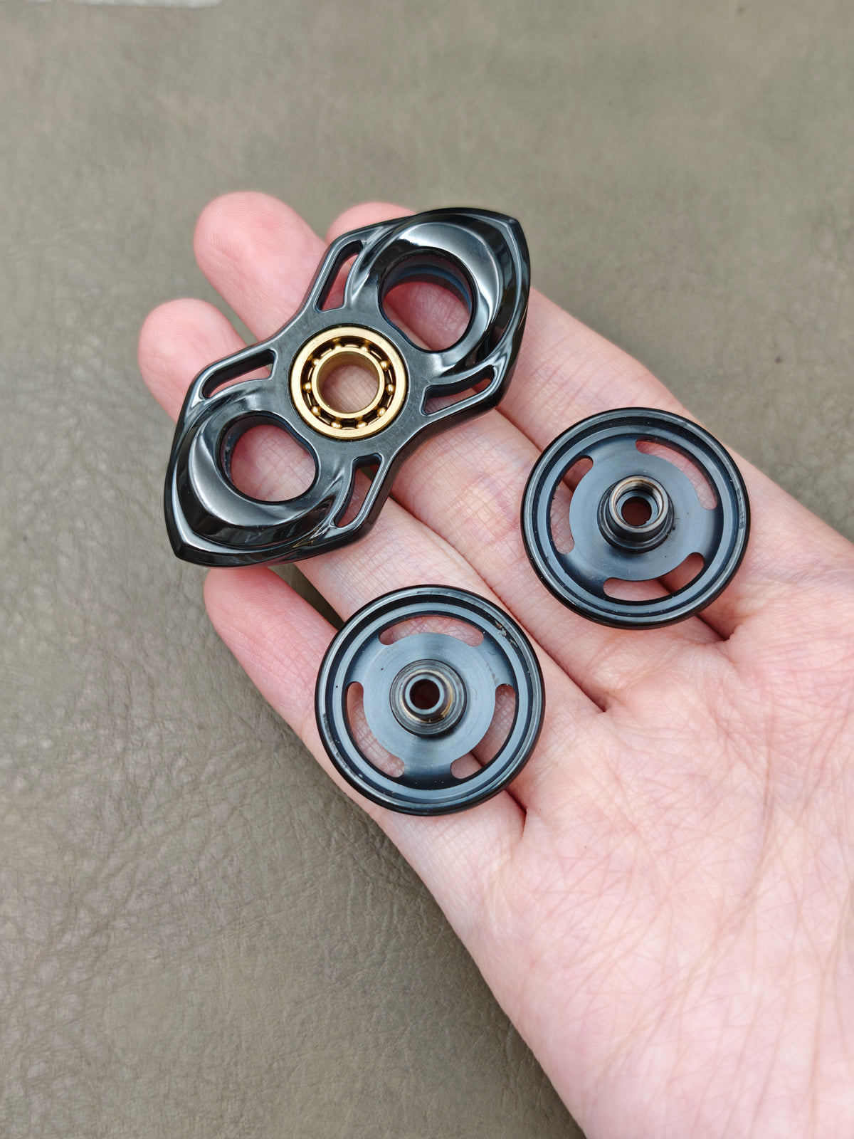 Feather Spirit Two Blade Zirconium