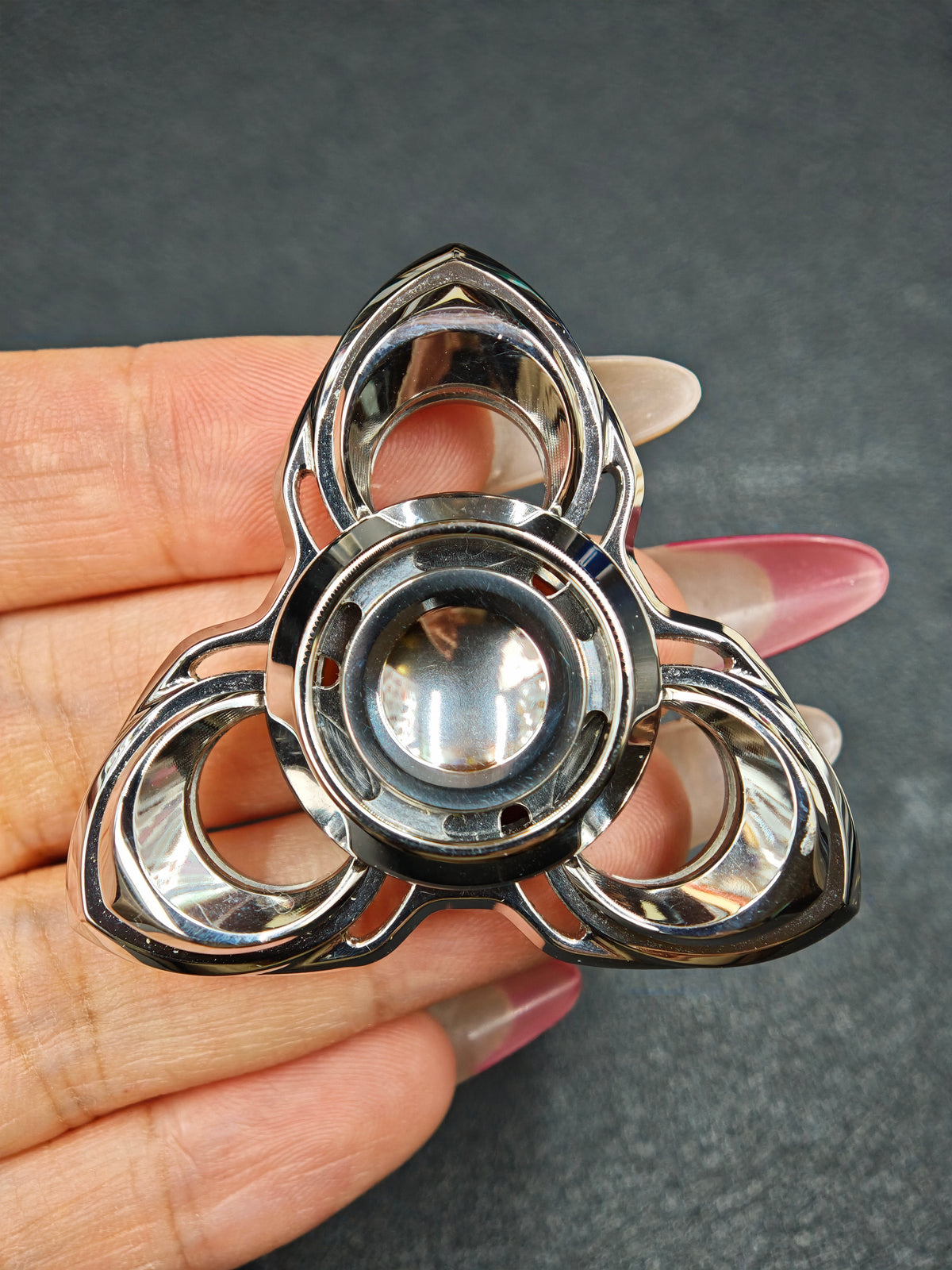 Twin Plume Stainless Steel Polished