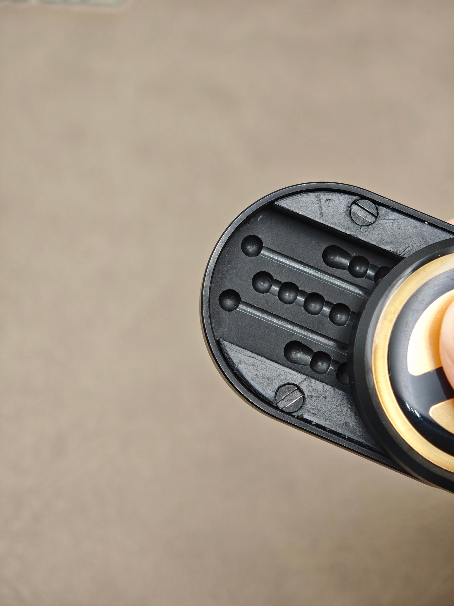 Groove Stainless Steel PVD Coated Resin-Sealed Engraved