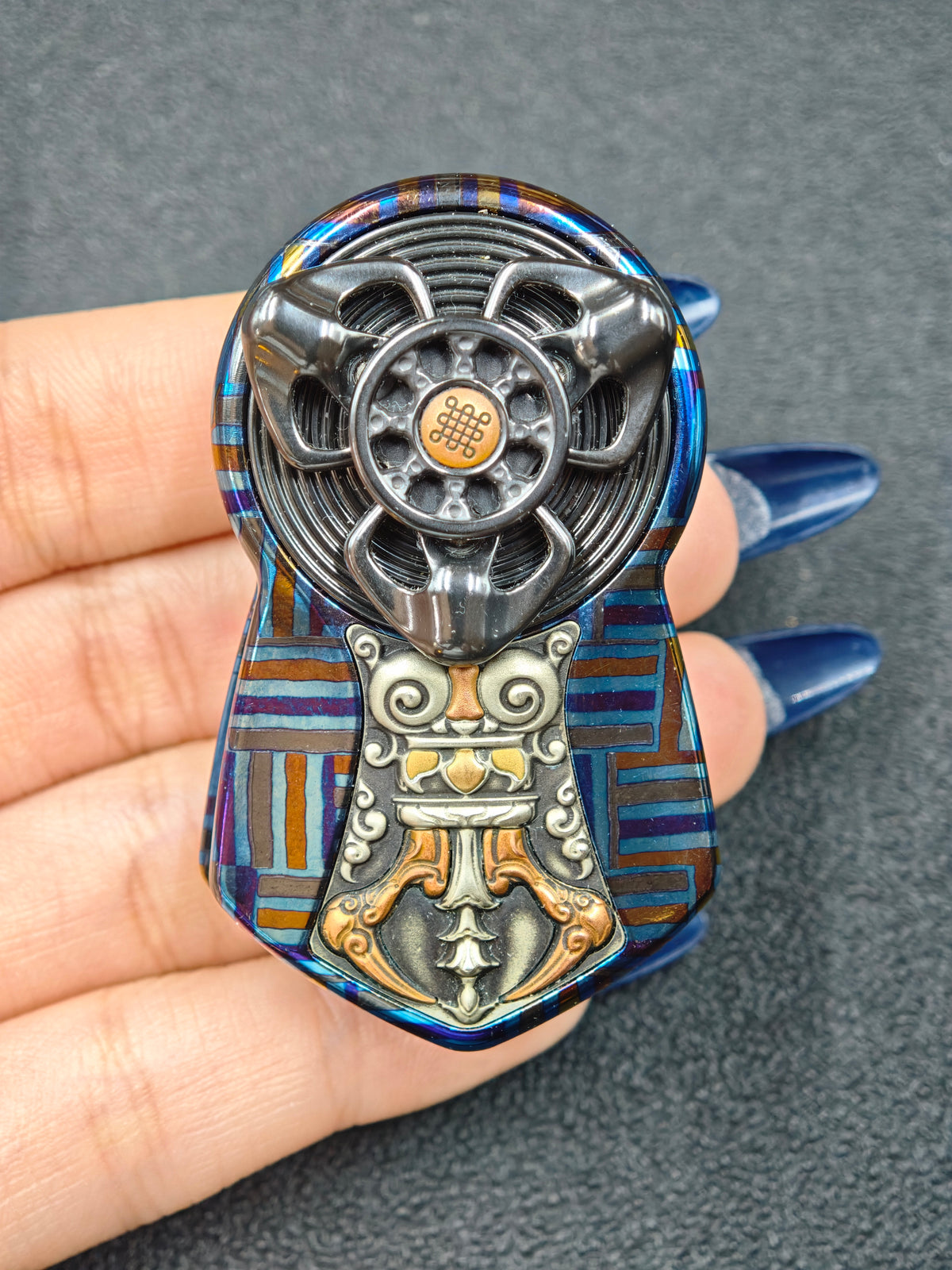 Demon Subduing Toga Tangcao Pattern Zircuti