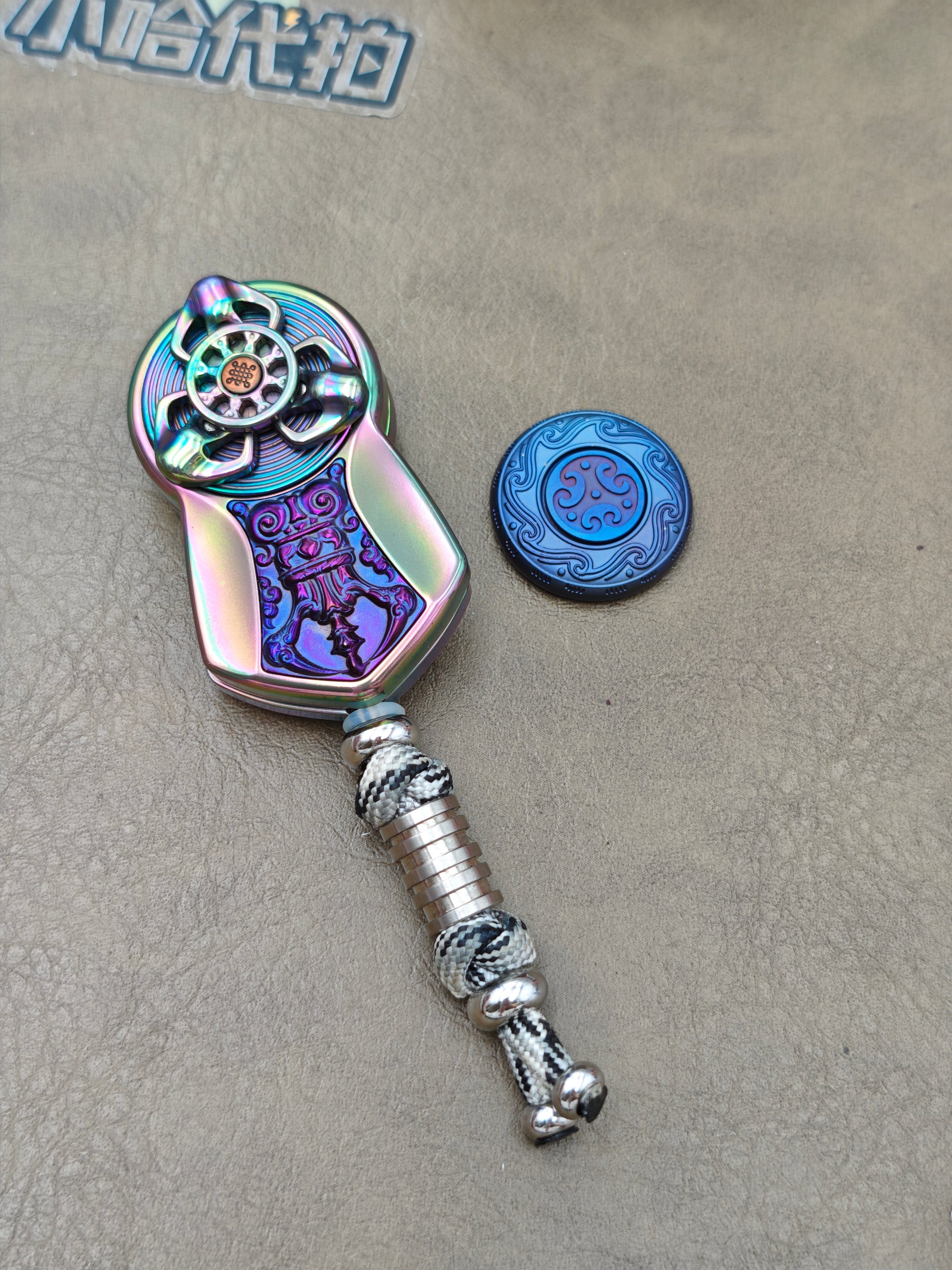 Demon Subduing Toga Tangcao Pattern Titanium