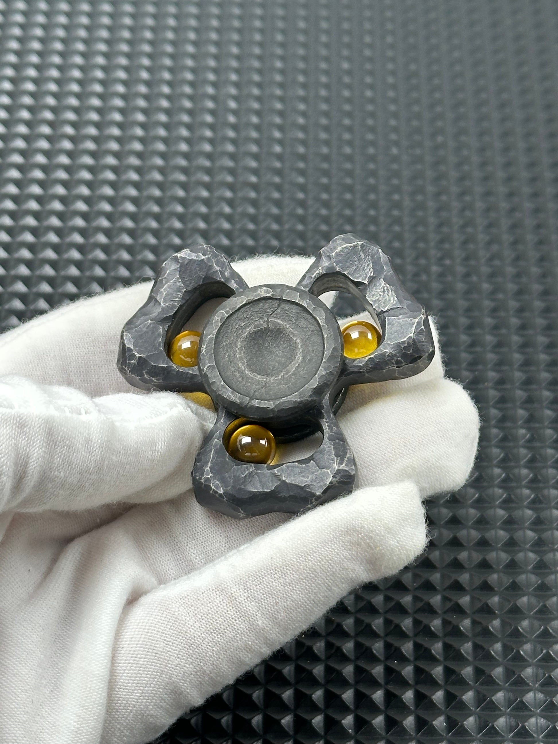 Kiva Tungsten Stone Textured
