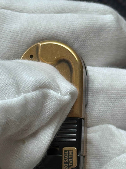 DZ Top B Precision Machined Mechanical Detent EDC Fidget Slider Brass