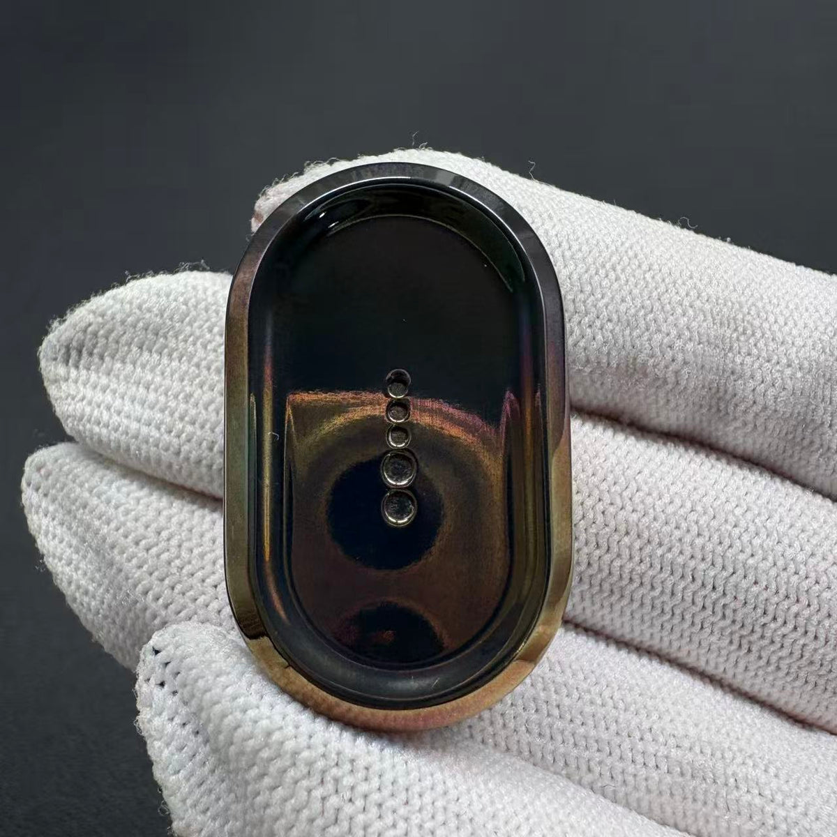 Nado Zirconium Polished Oil Slick