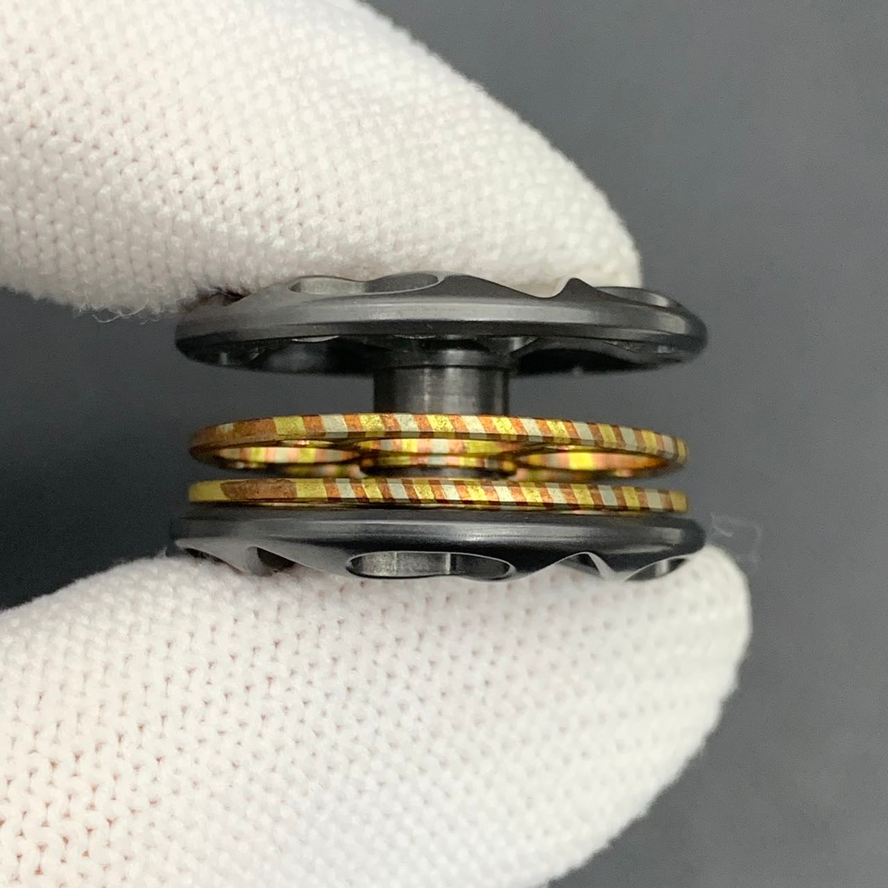 Decode Buckle Mokume Zirconium