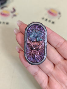 4 Stainless Steel Color-Anodized Stone Textured