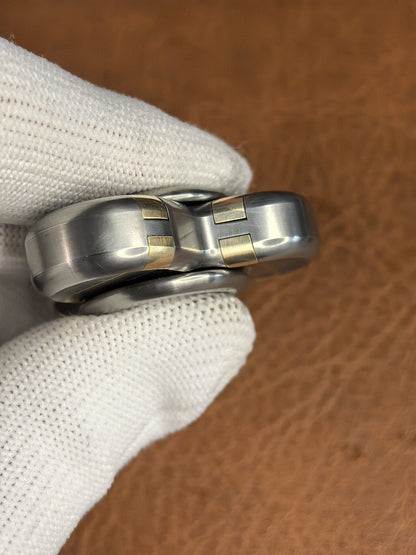 Trefoil, Stainless Steel, Brass