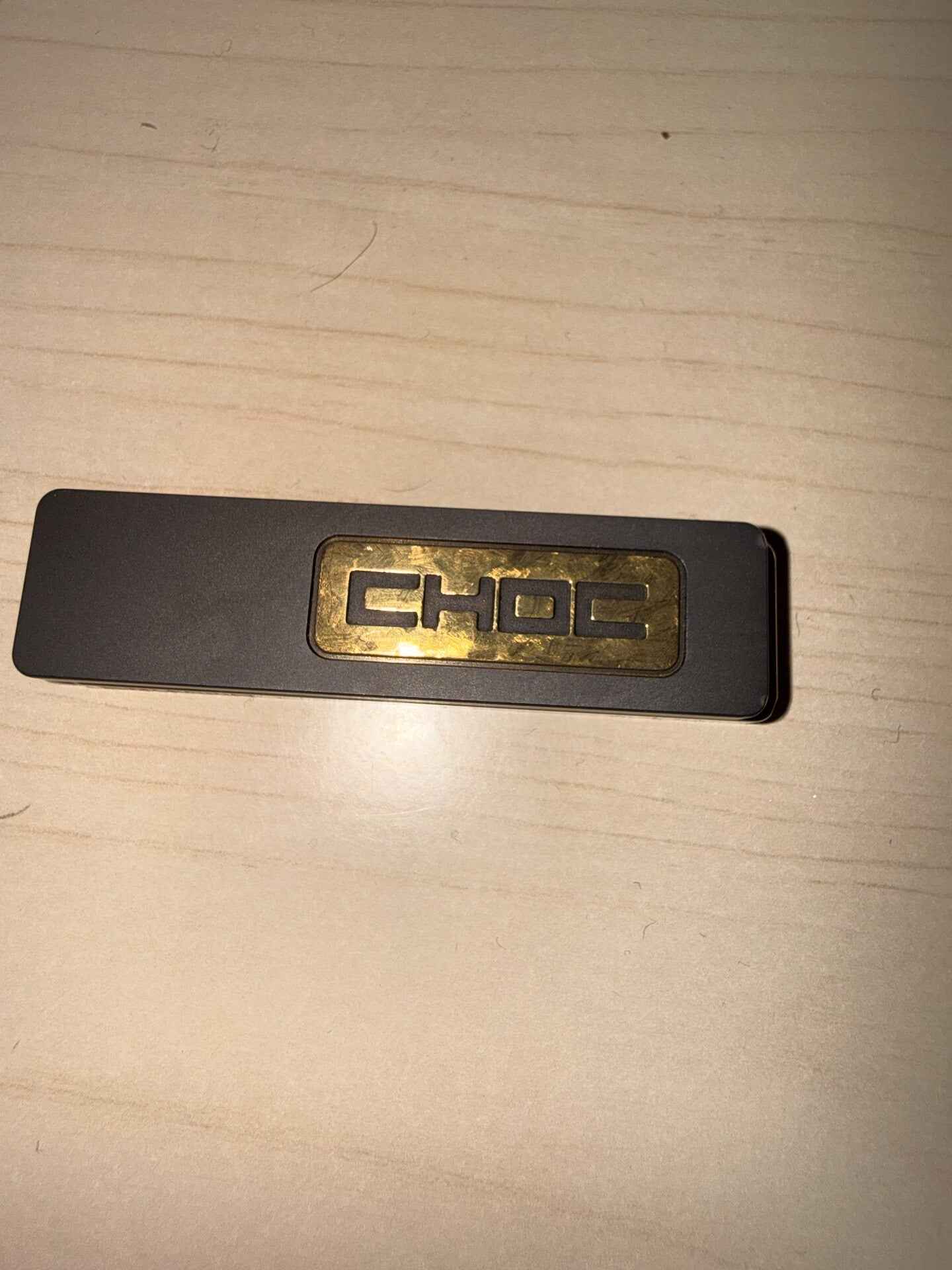 Choc, Zirconium, Stainless Steel