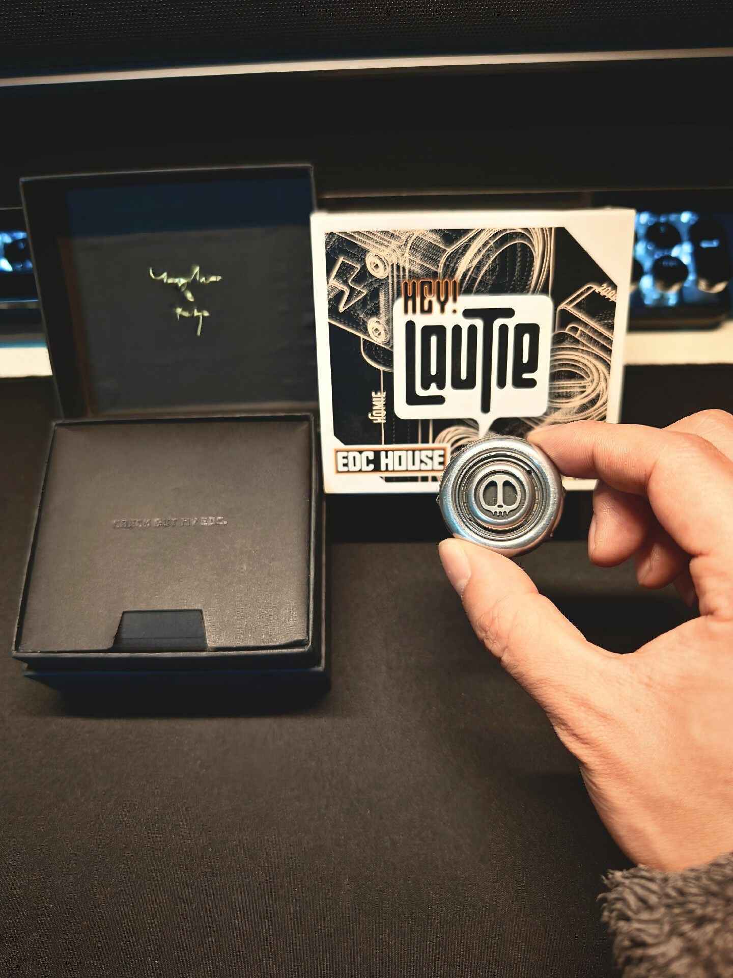 Sam Ring Spinner Stainless Steel