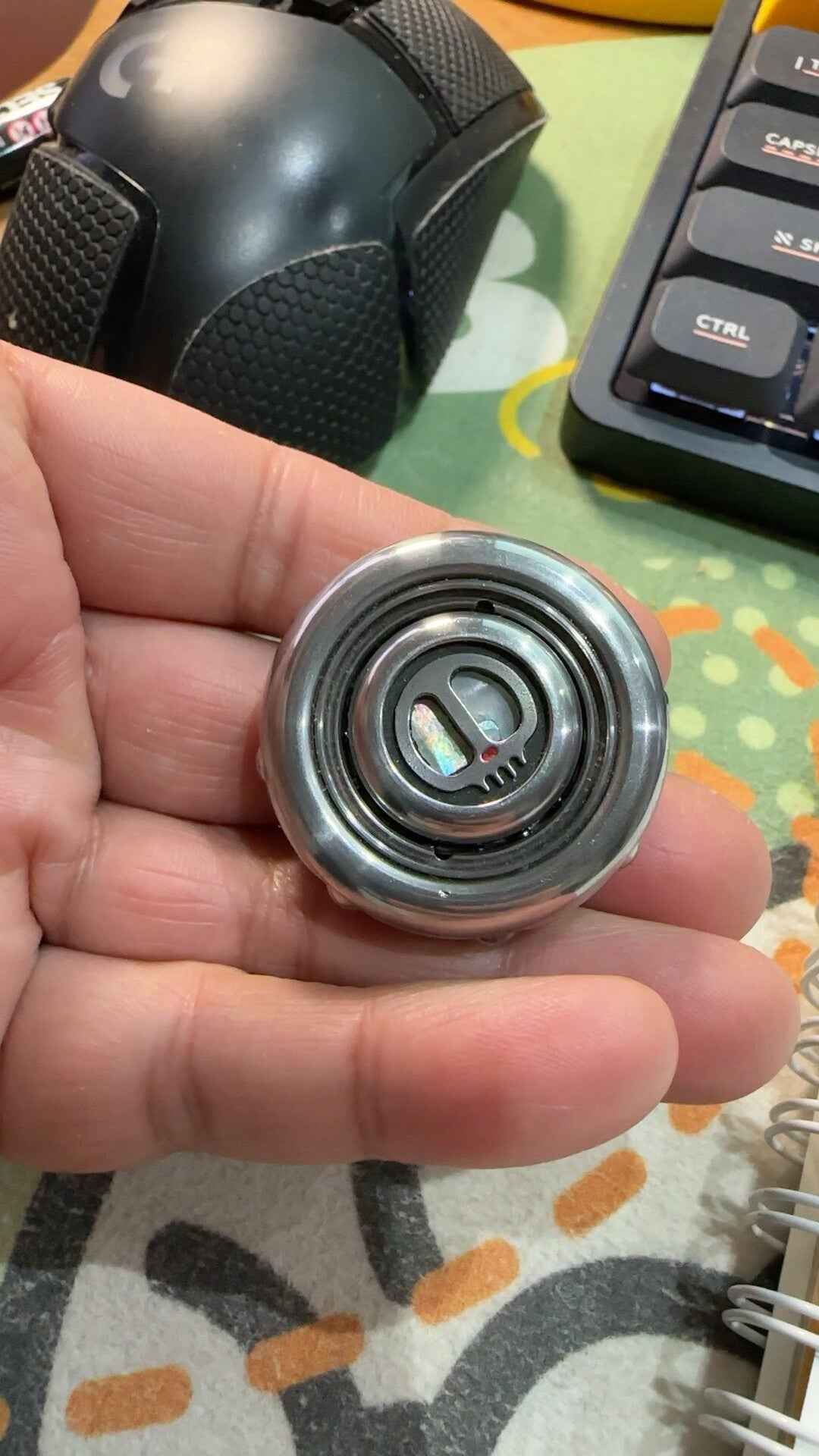 Sam Ring Spinner, Stainless Steel