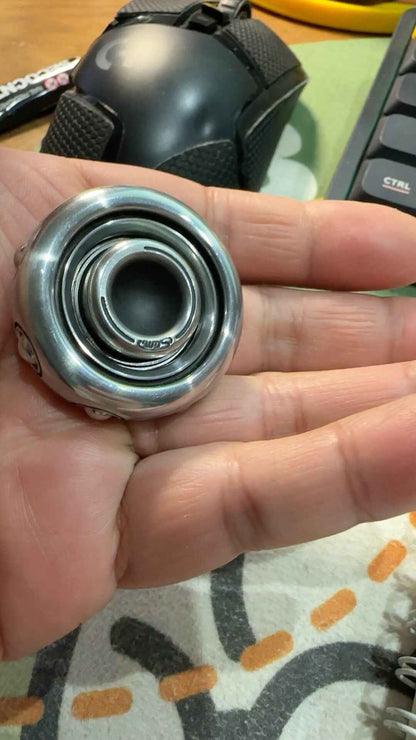 Sam Ring Spinner, Stainless Steel