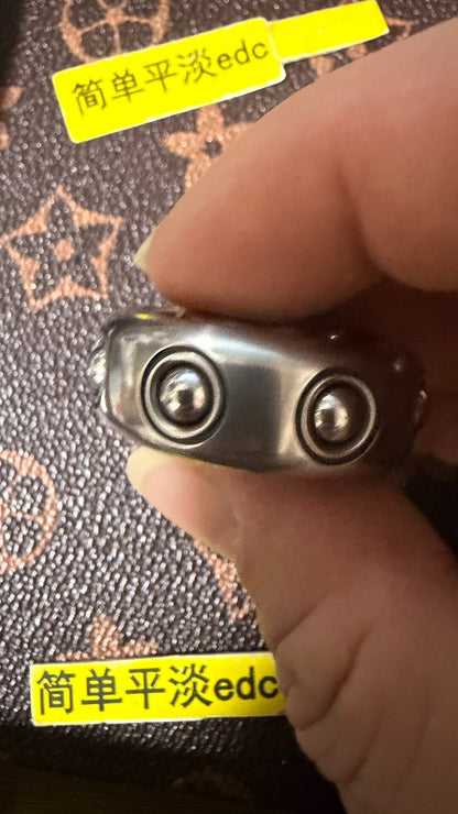 Sam Ring Spinner Stainless Steel