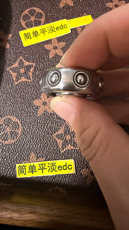 Sam Ring Spinner Stainless Steel