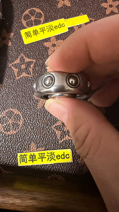 Sam Ring Spinner Stainless Steel
