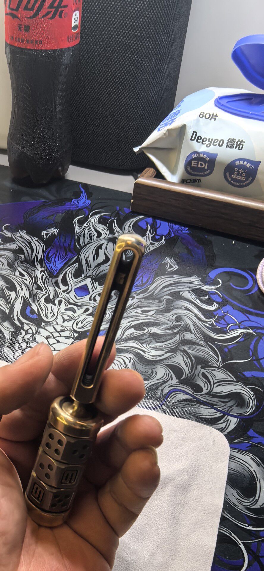 Jackpot 1.0 Deskset Stainless Steel Brass
