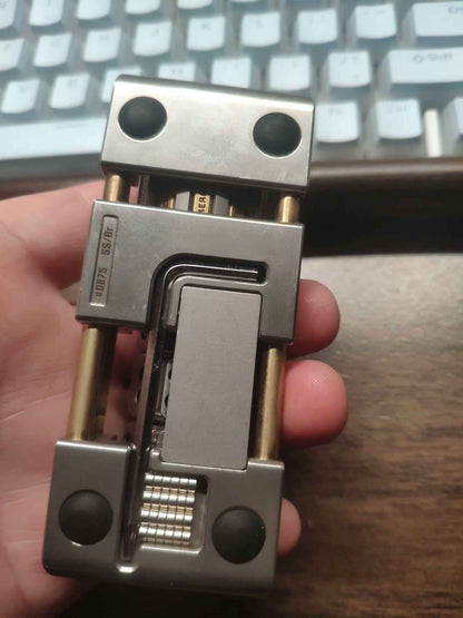 Jackpot 2.0 Deskset Stainless Steel Brass