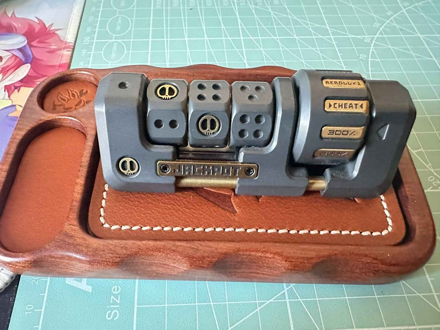 Jackpot 2.0 Deskset Zirconium Brass