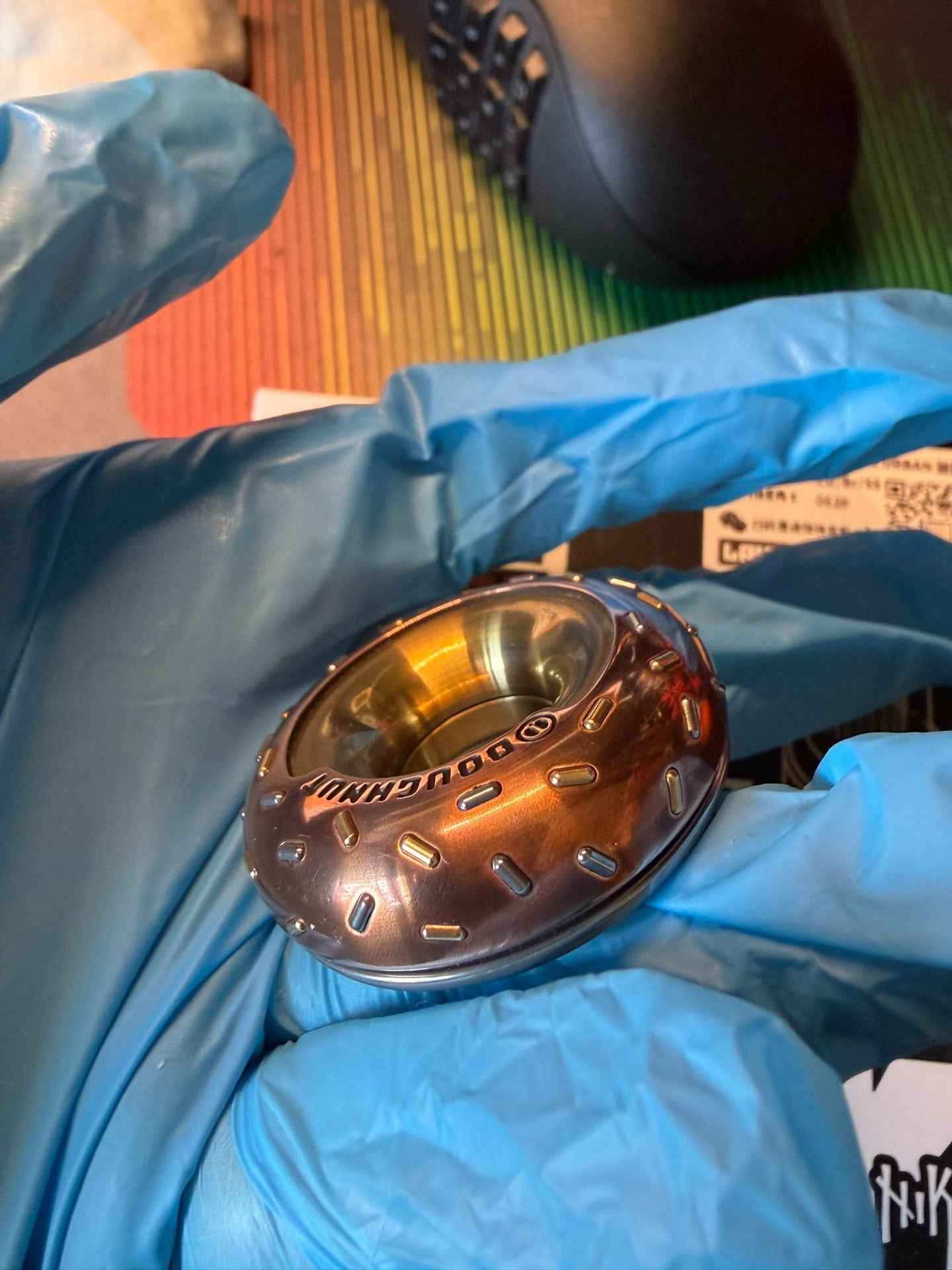 Doughnut Copper Brass