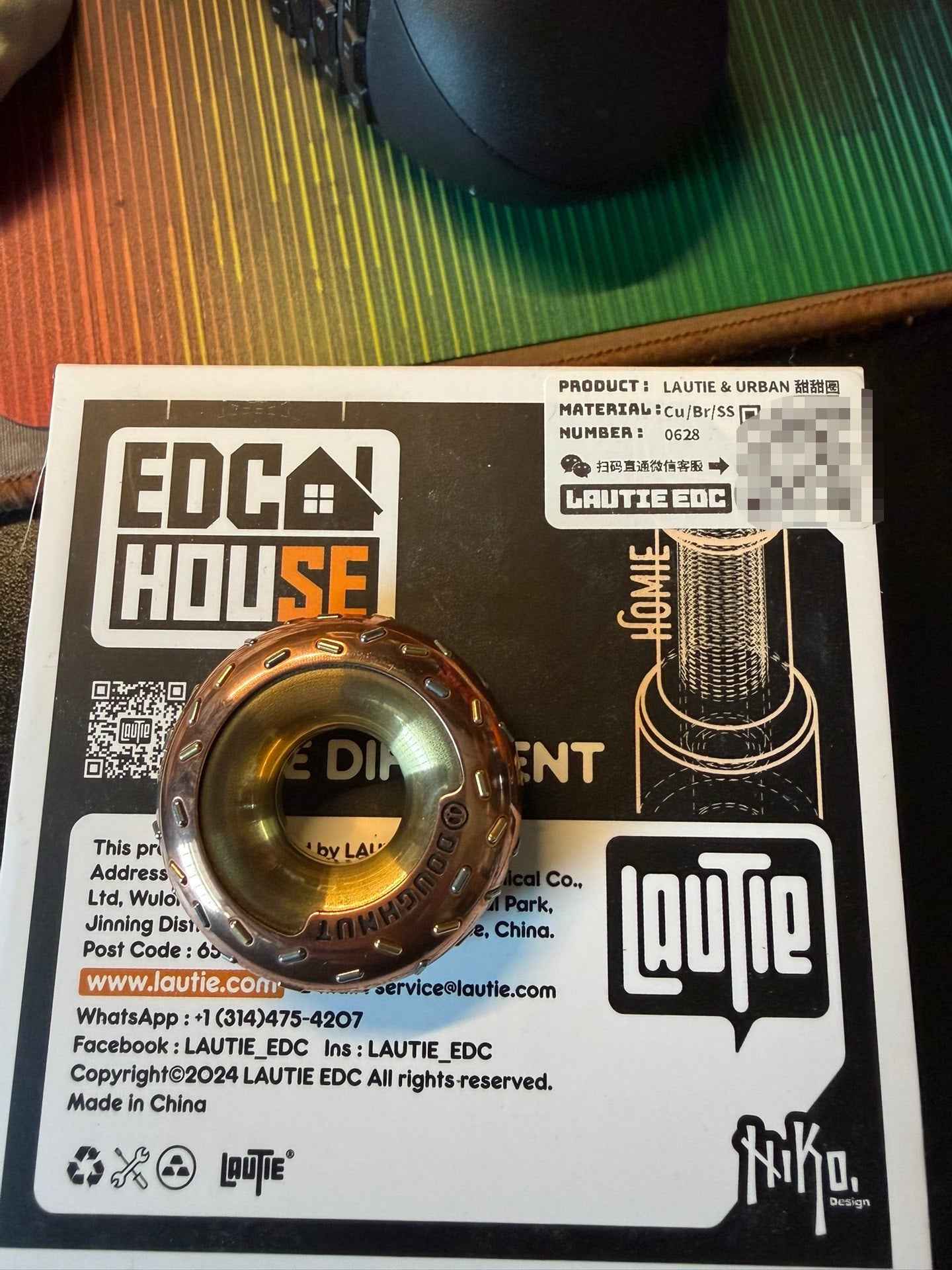 Doughnut Copper Brass
