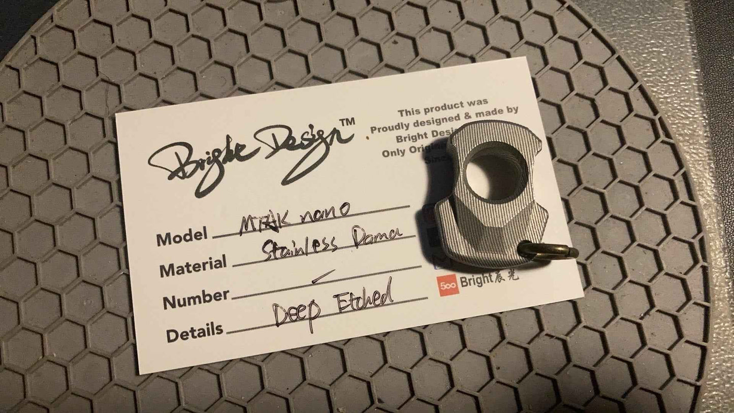 LAUTIE & MTAK KNUCKLE Damasteel