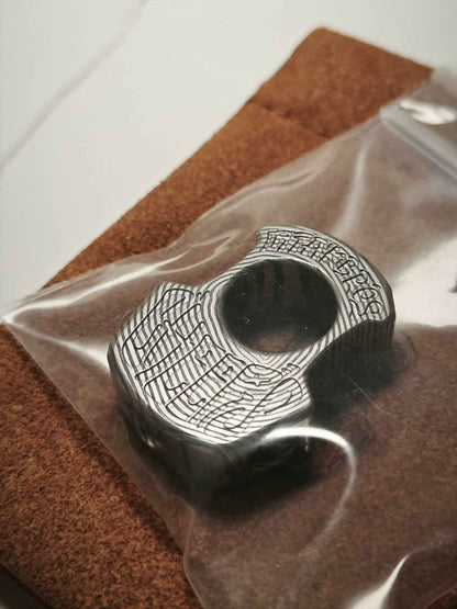 LAUTIE & MTAK KNUCKLE Damasteel Brand New