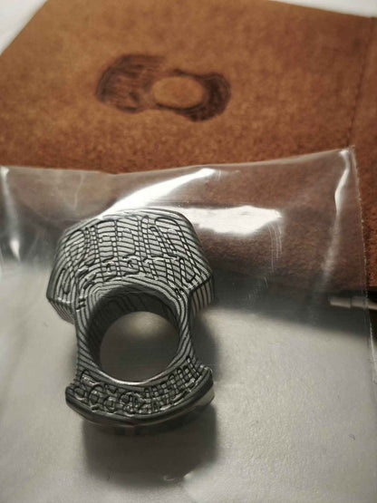 LAUTIE & MTAK KNUCKLE Damasteel Brand New