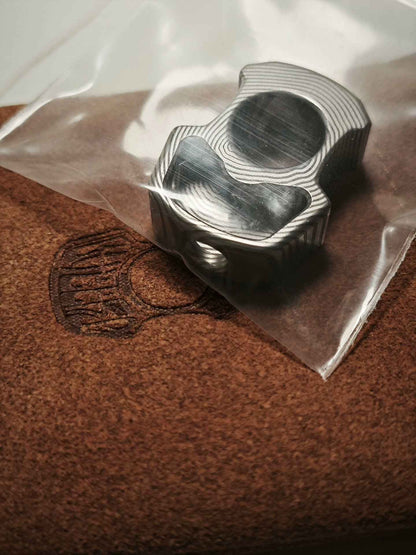 LAUTIE & MTAK KNUCKLE Damasteel Brand New