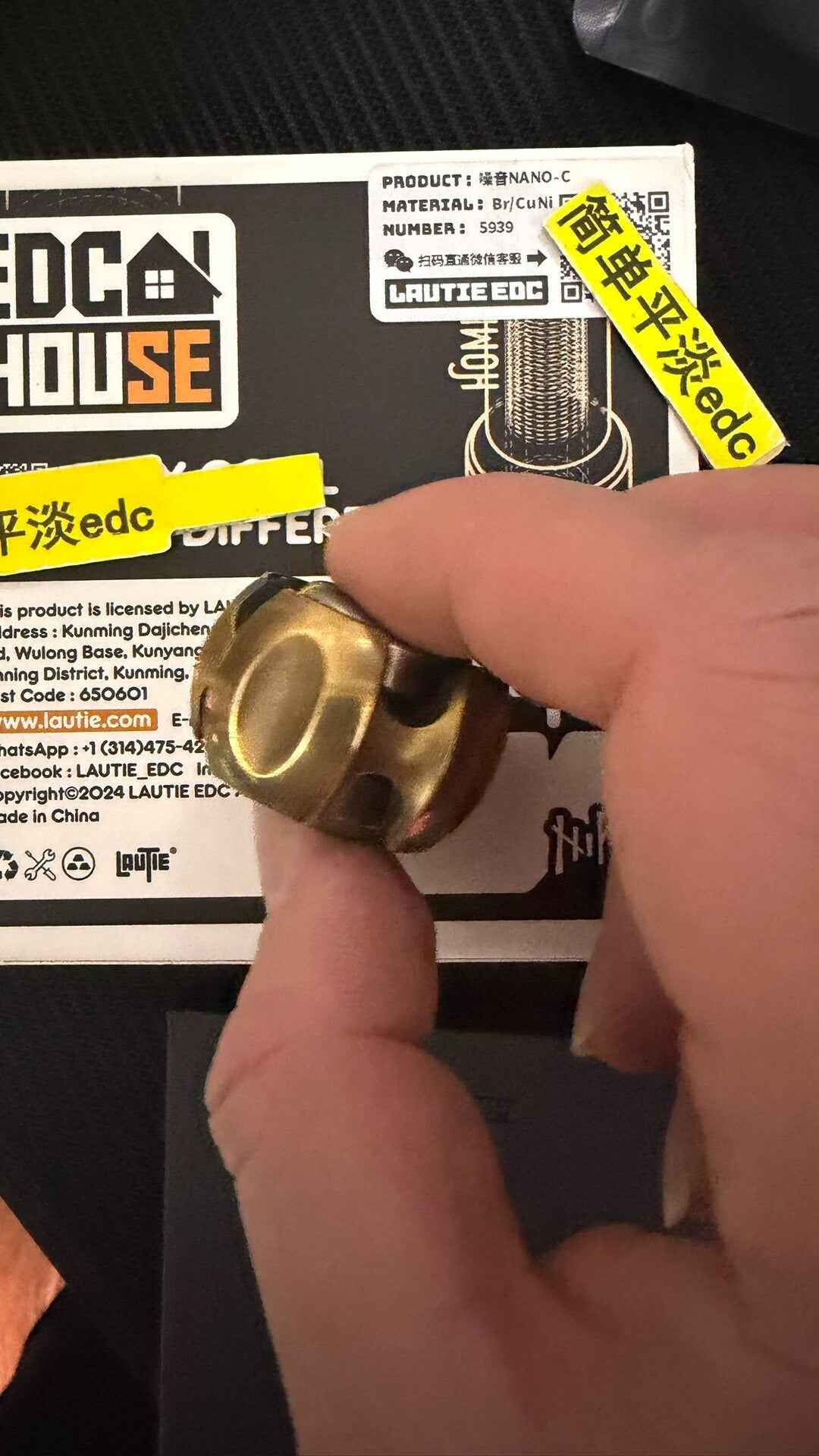 Noiz Brass Stainless Steel