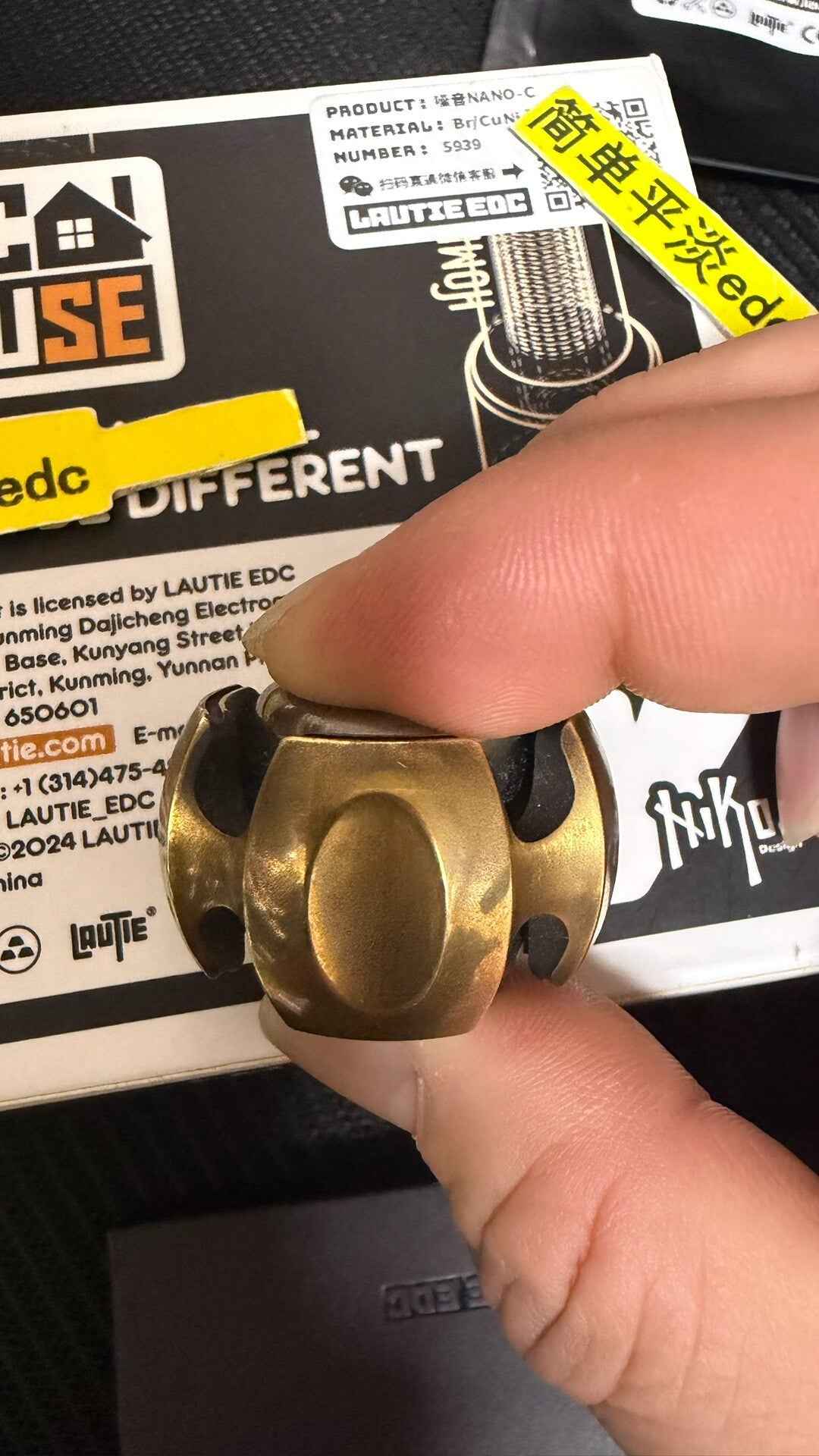 Noiz Brass Stainless Steel
