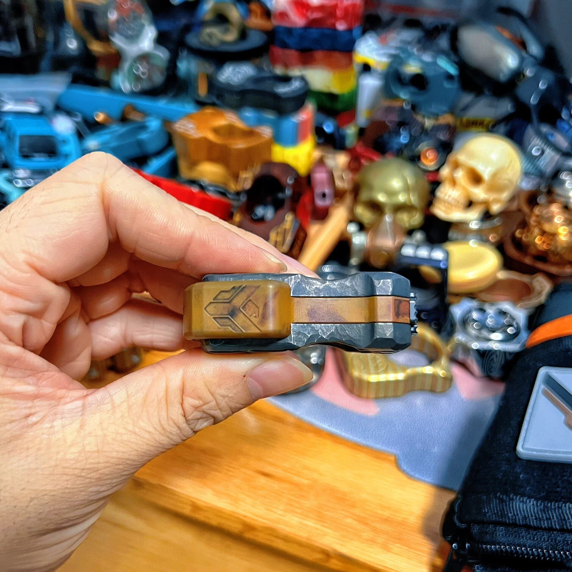 LAUTIE & MTAK KNUCKLE Copper Zirconium