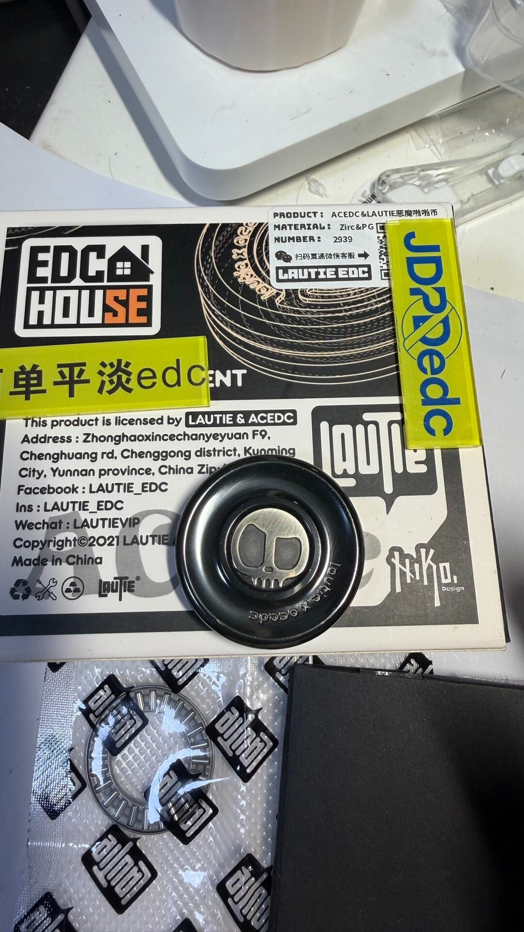 Devil Milk Cap Zirconium