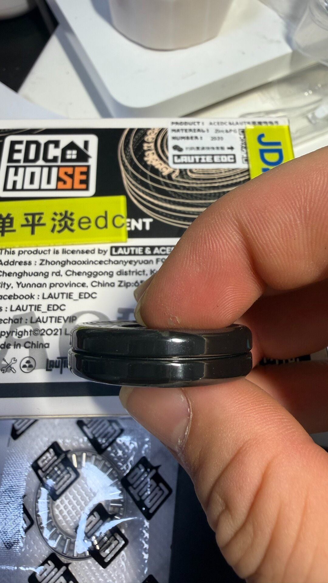 Devil Milk Cap Zirconium