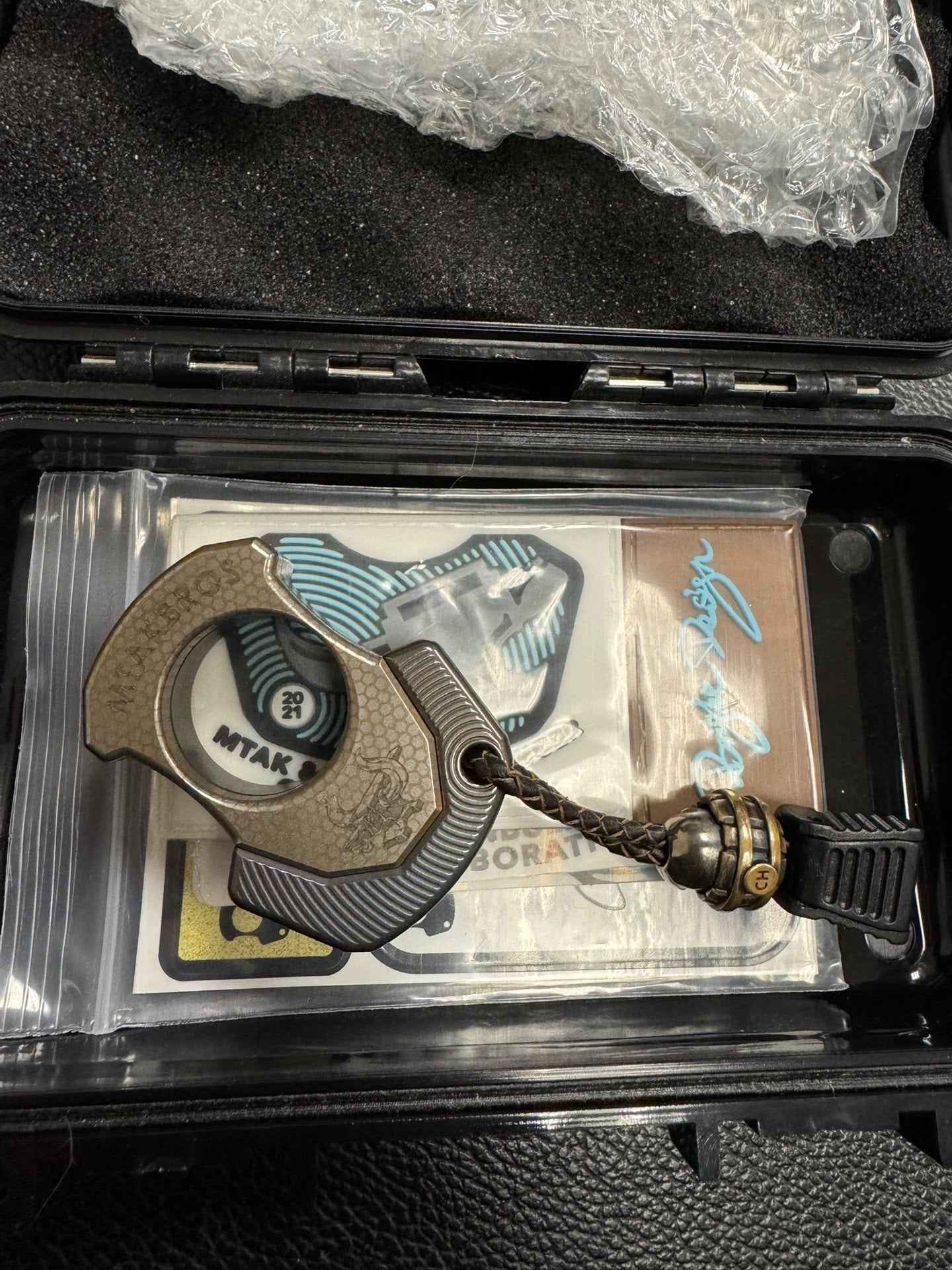 LAUTIE & MTAK KNUCKLE Zirconium Superconductor