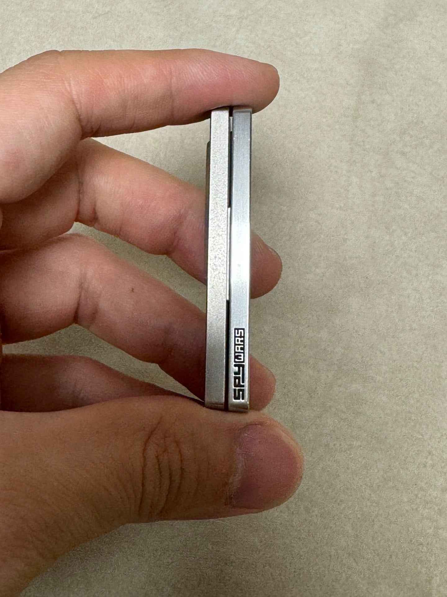 Choc Peek Titanium Stainless Steel