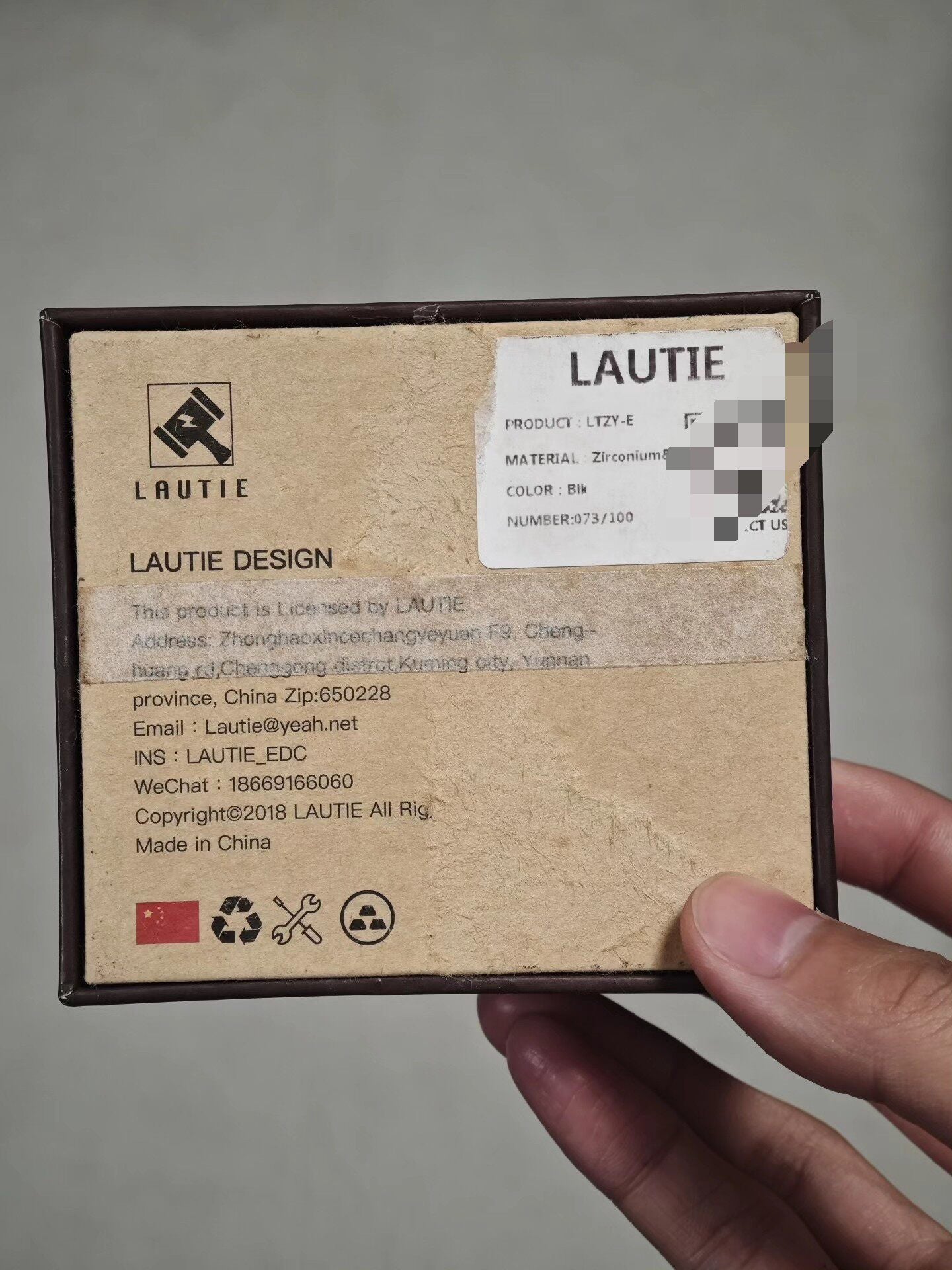 Noiz-E Zirconium Stainless Steel