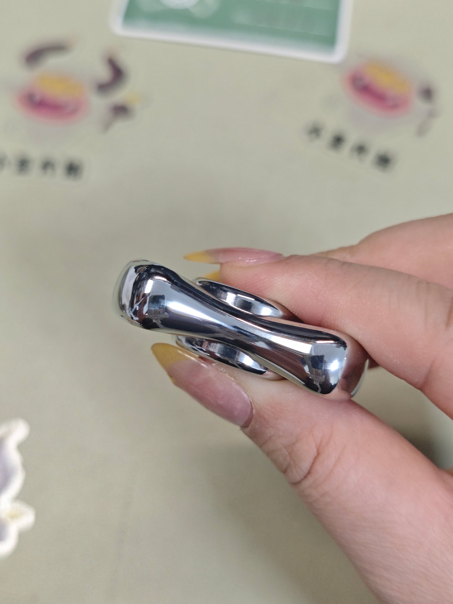 Folding Leaf Mini Stainless Steel