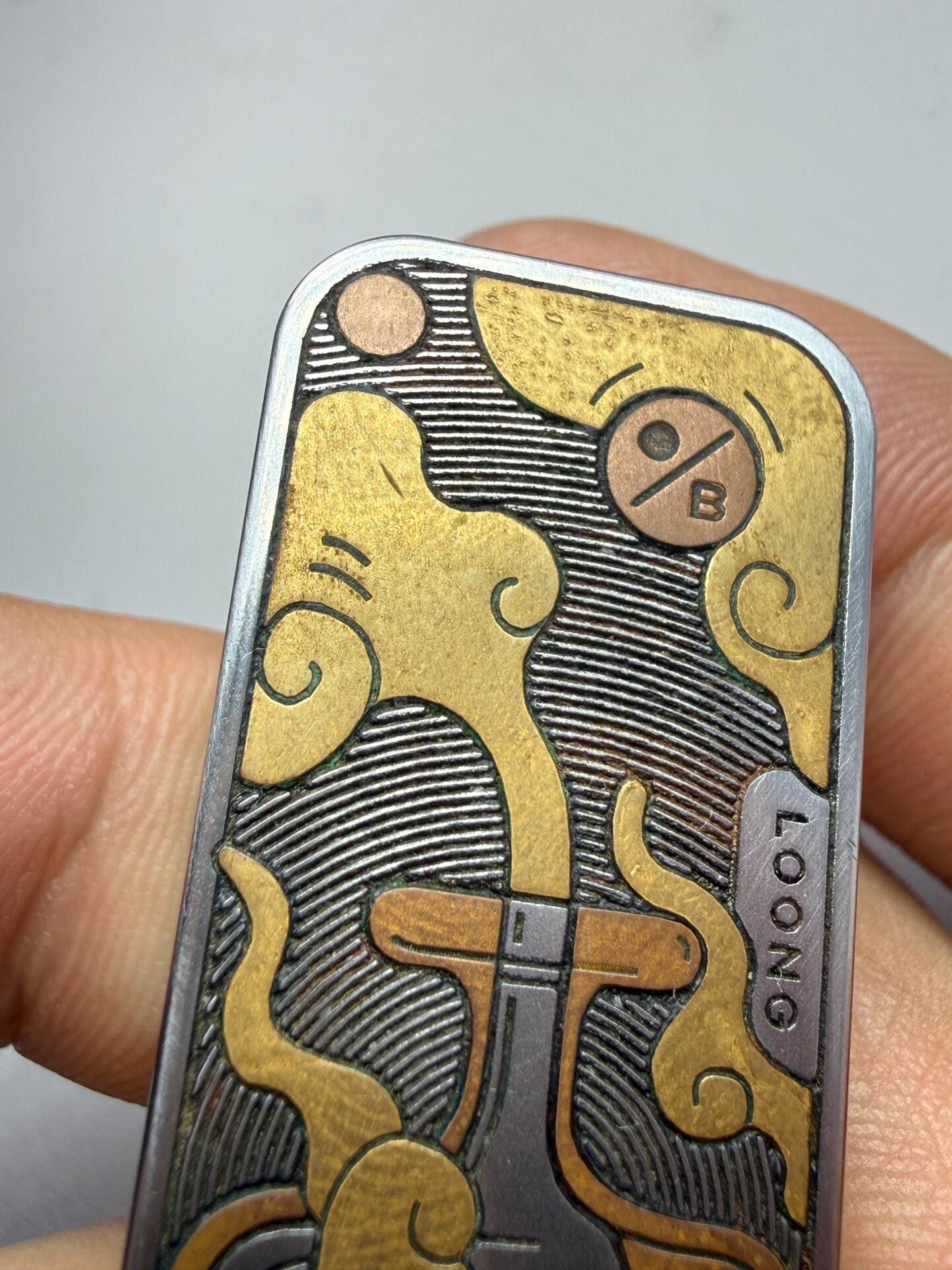 The Wandering Dragon Stainless Steel Brass Copper Limited Edition