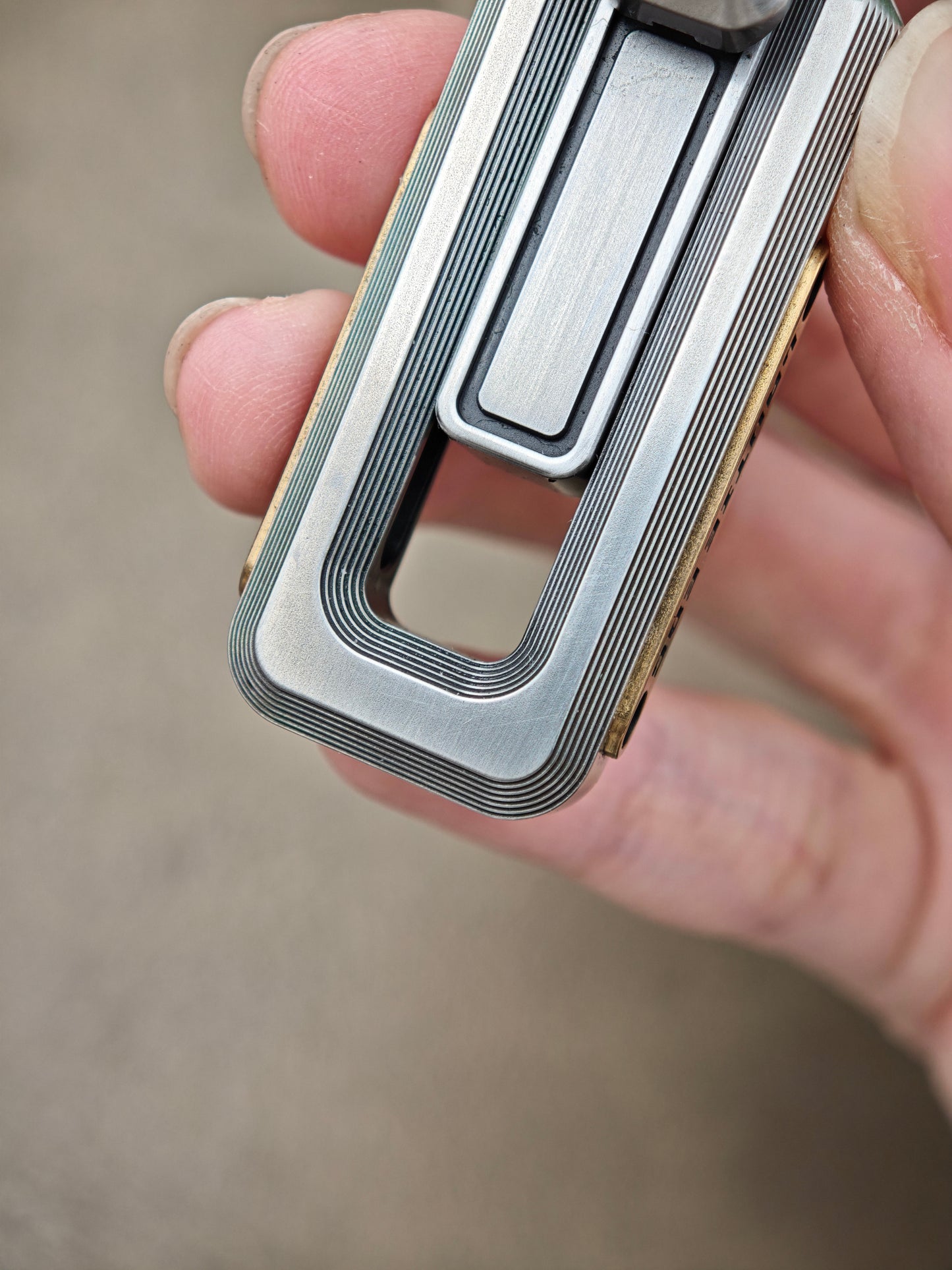 X Lock Brass Stainless Steel