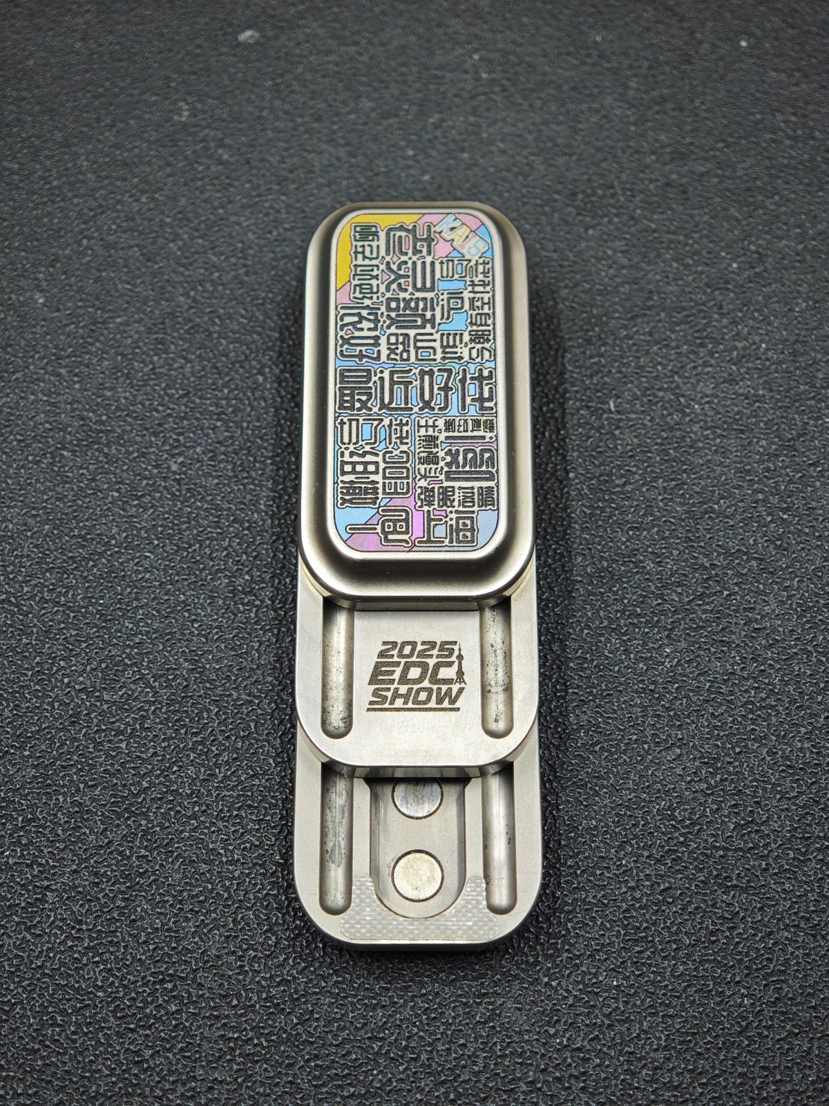 Lucky Candy Titanium Color-Anodized Engraved Limited Edition