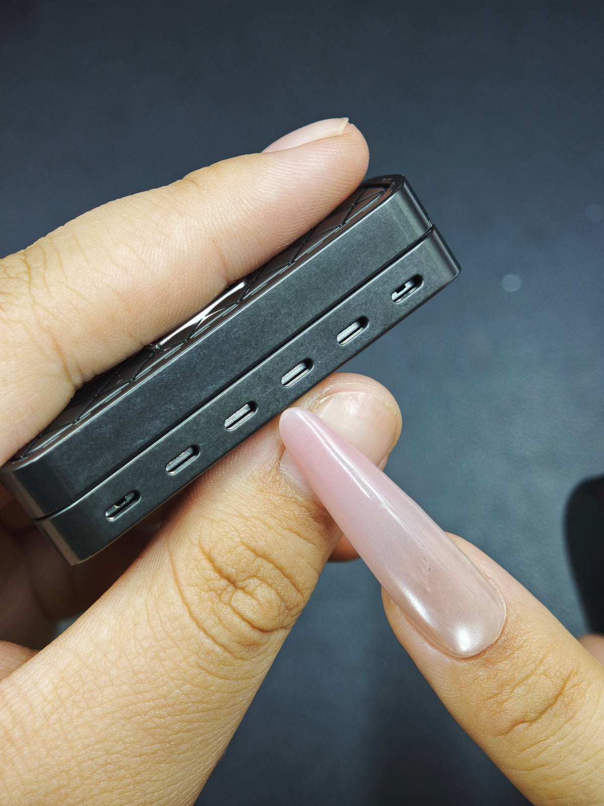 Feng Ling Zirconium Color-Anodized Polished