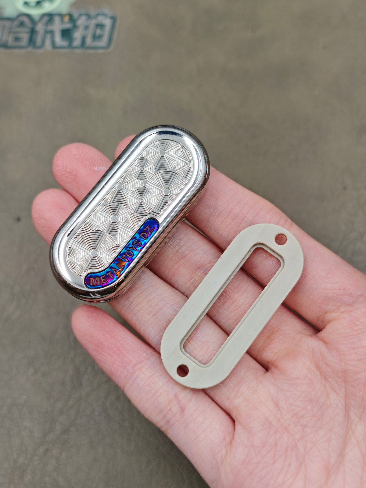 Clicker Board Titanium Polished