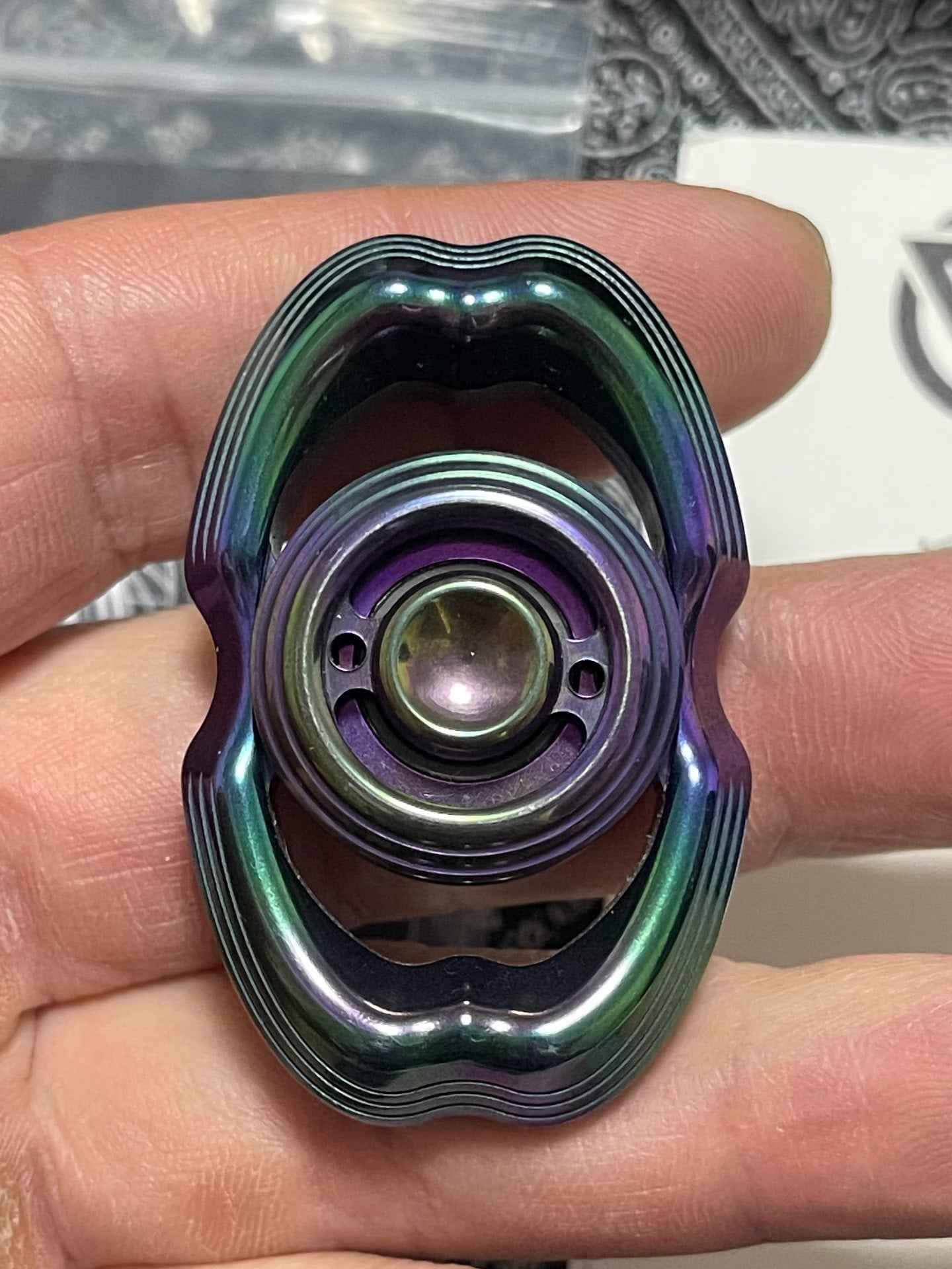 Obsidian Crystalized Tungsten