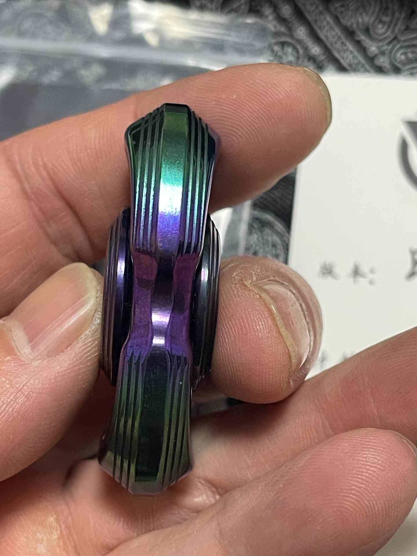Obsidian Crystalized Tungsten