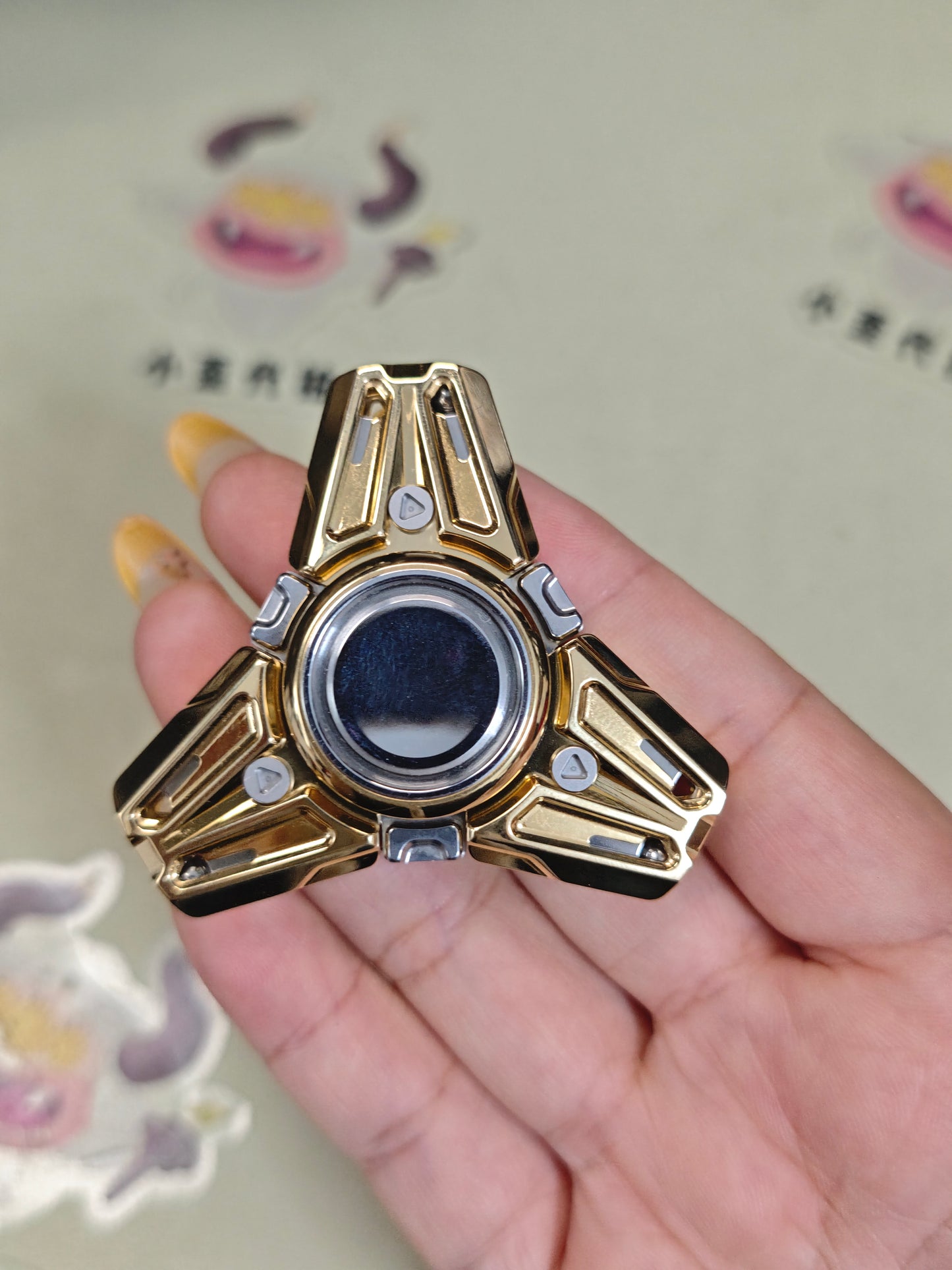 God of Time Stainless Steel Gold Plated
