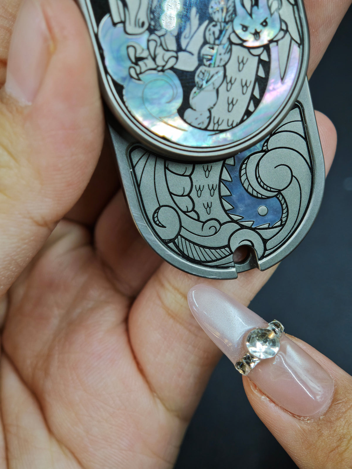 Dragon Rhythm Titanium Resin-Sealed