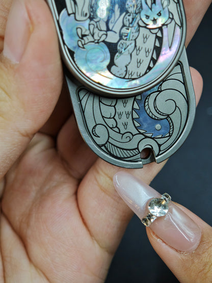 Dragon Rhythm Titanium Resin-Sealed