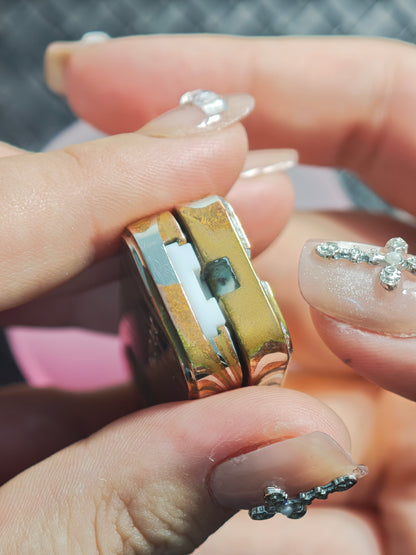 Sugar Cube Mokume