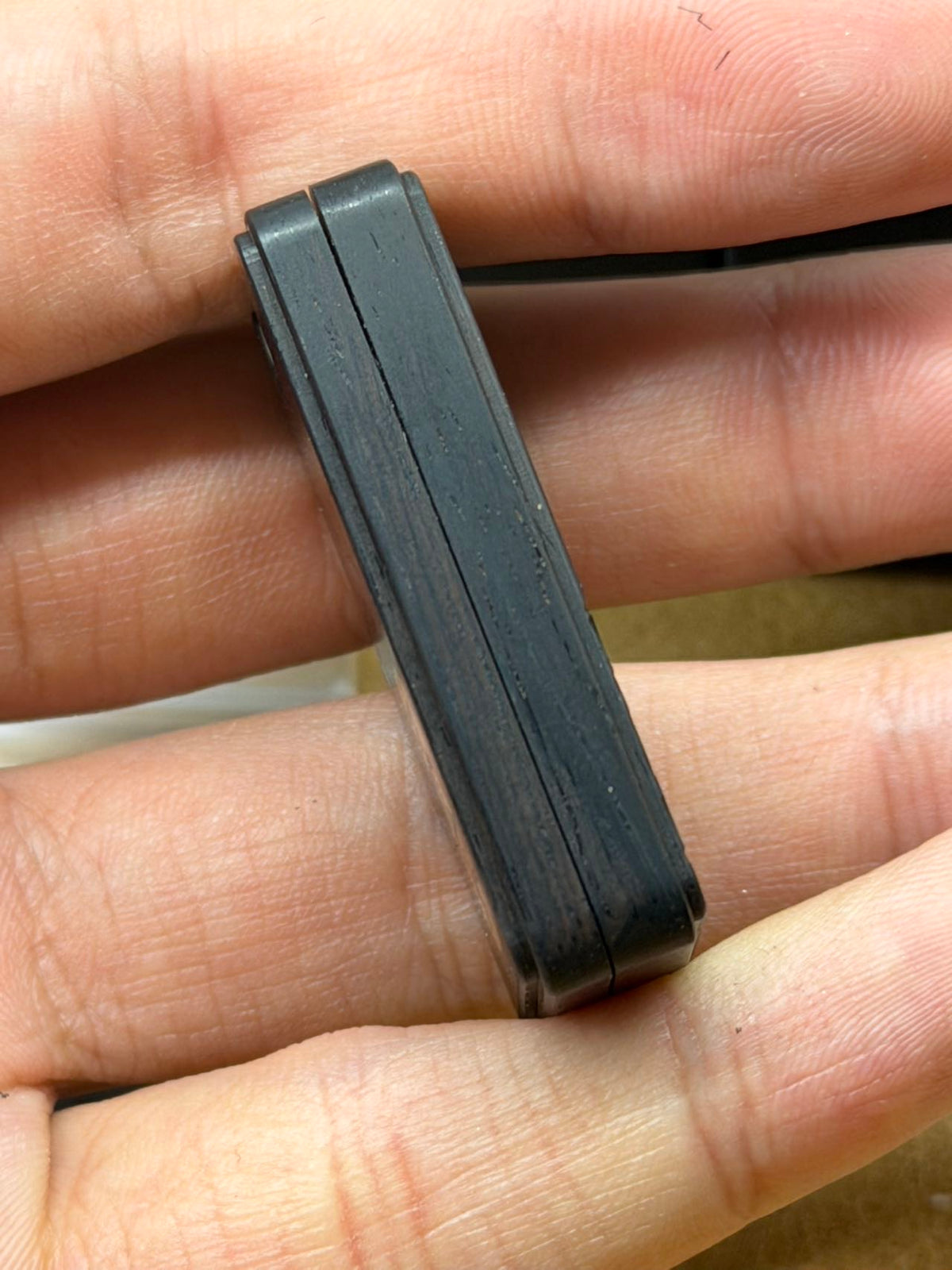Blessing African Blackwood Engraved