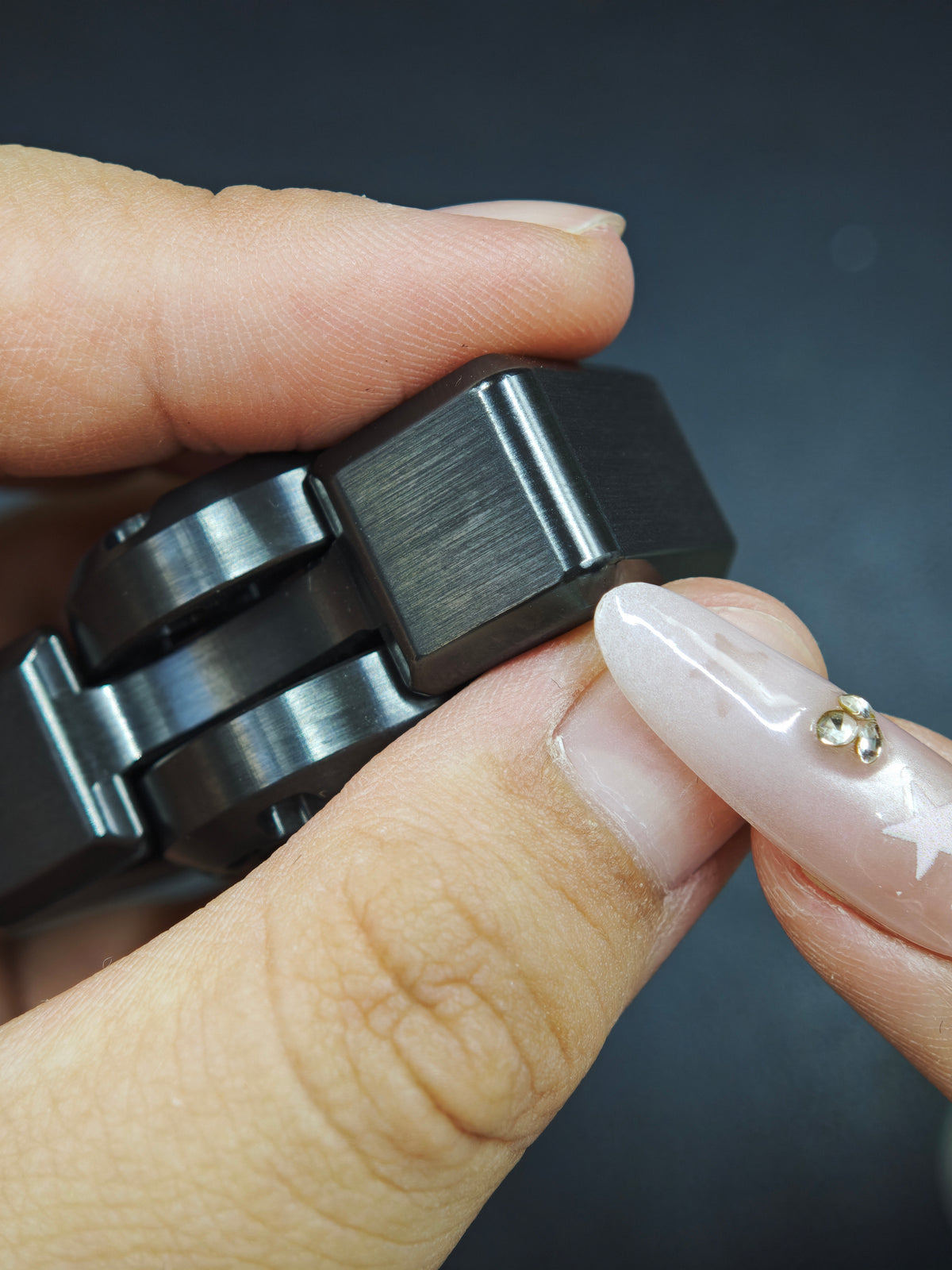 Impact Mini Zirconium Brushed Engraved