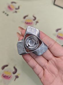 Phantom Dual Leaf Damasteel